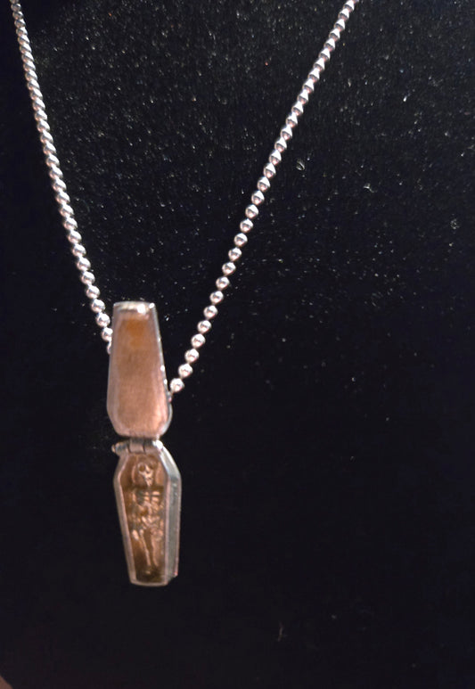 'Deathlace' 15" Sterling Silver 925 Necklace