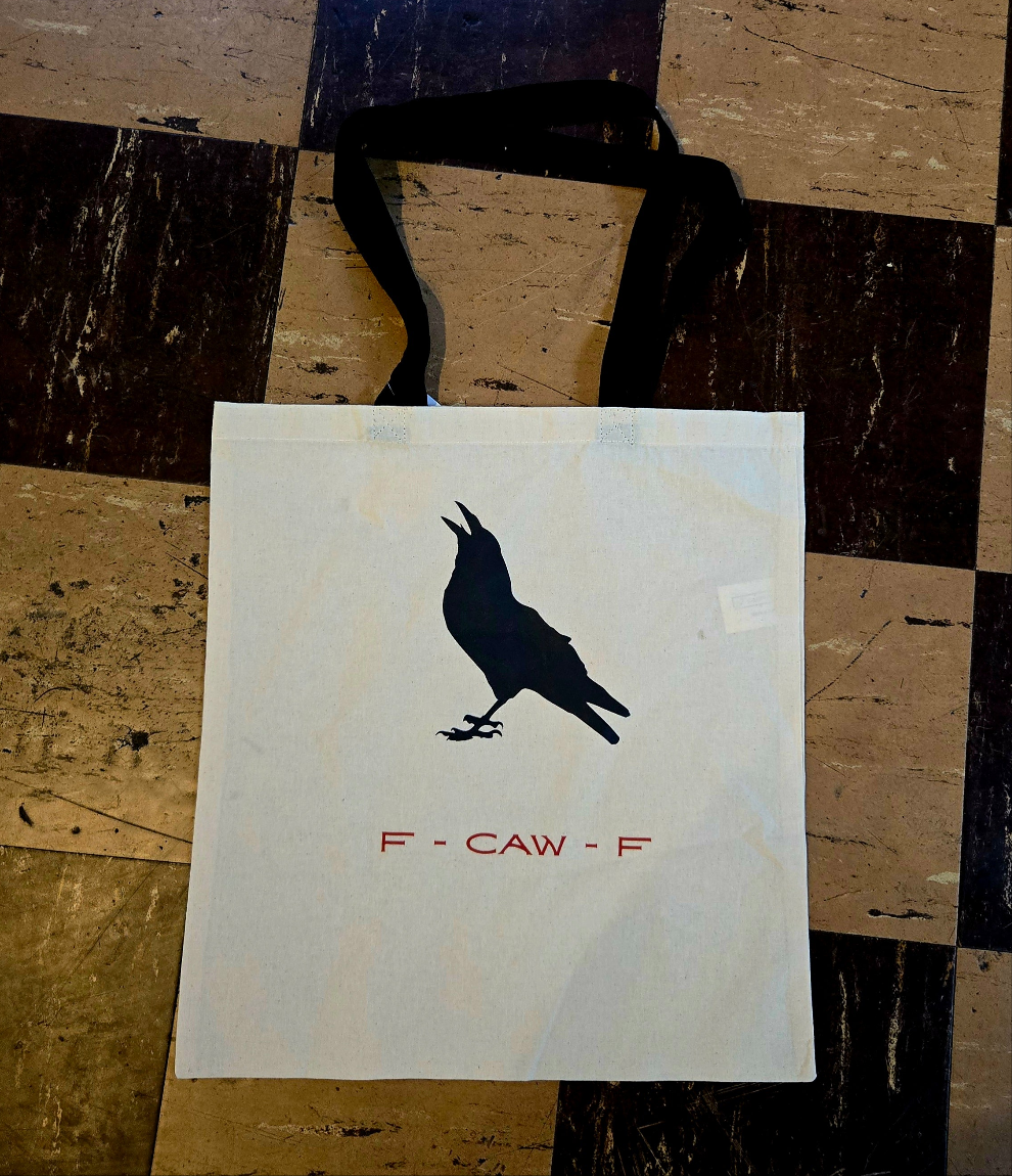 F-CAW-F Raven Tote Bag