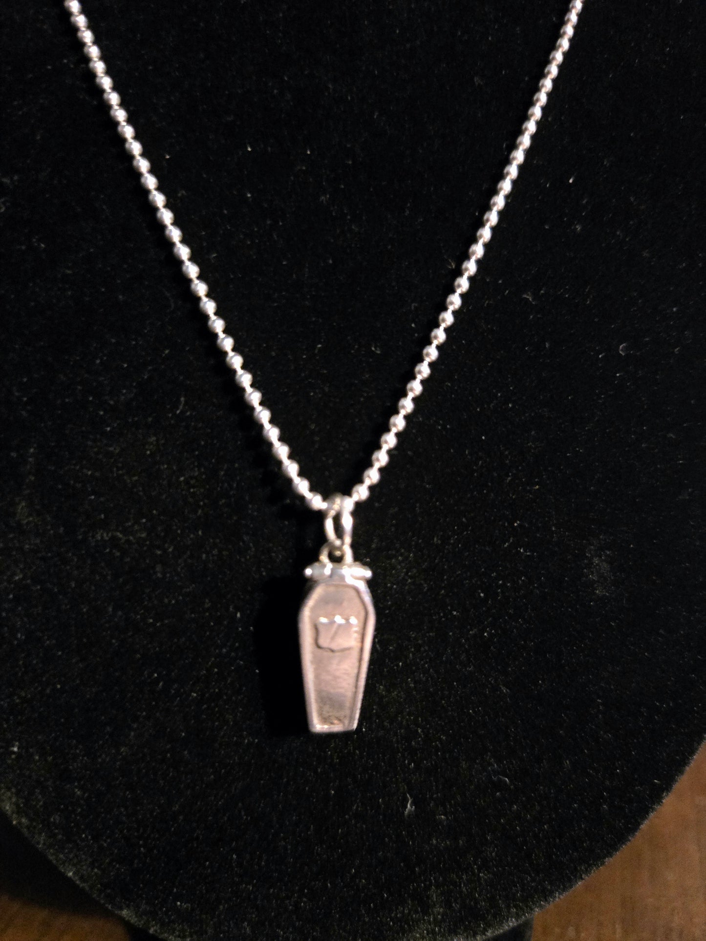 'Deathlace' 15" Sterling Silver 925 Necklace