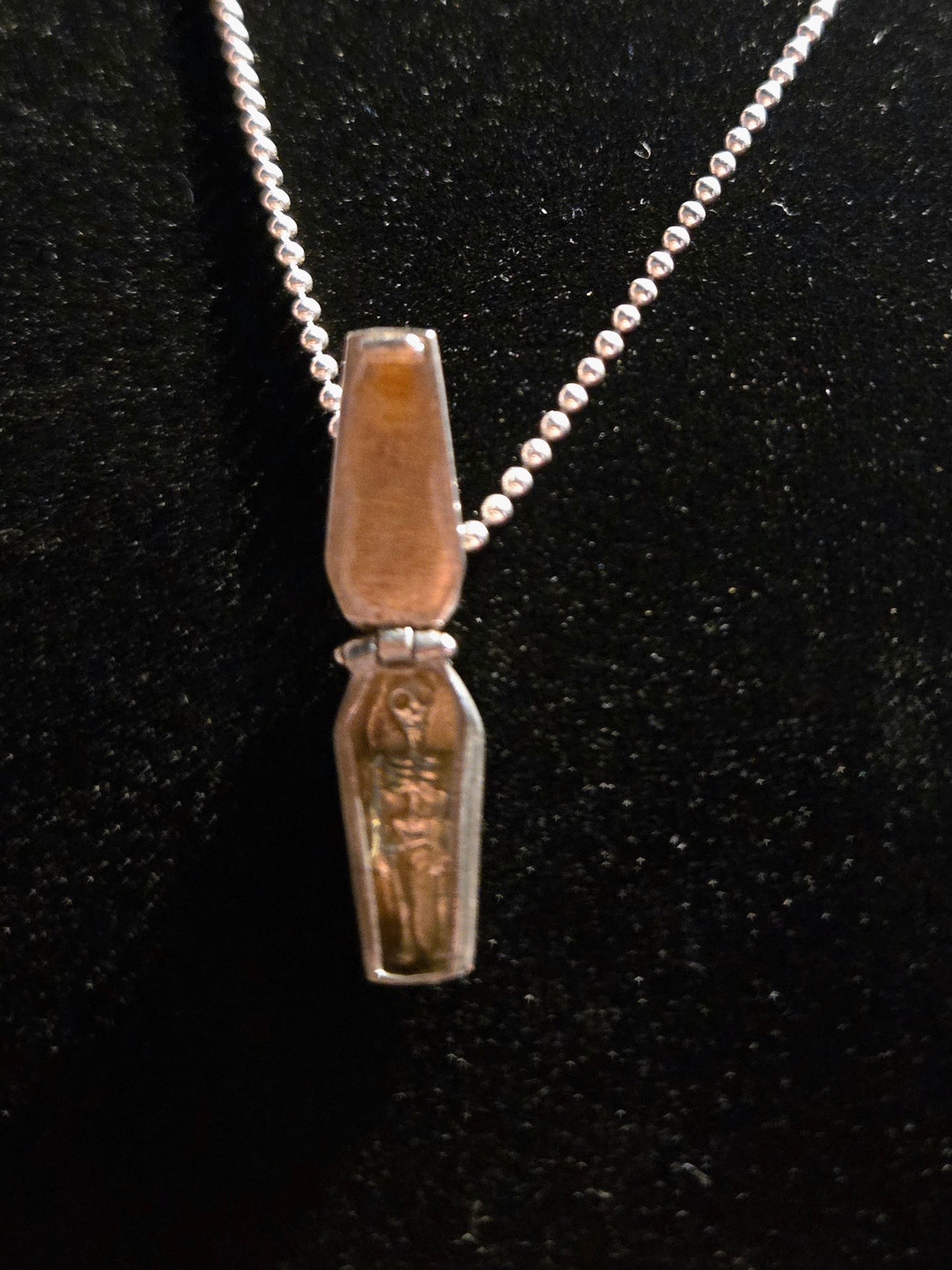 'Deathlace' 15" Sterling Silver 925 Necklace